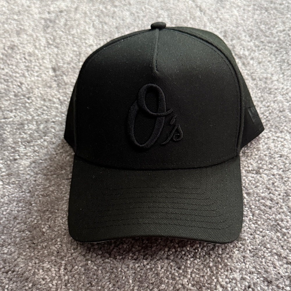New Era Black Baltimore O's Baseball Cap 9Forty Snap Back